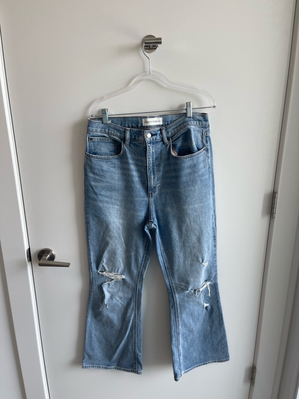 Aritzia Denim Forum Twiggy High Rise Flare Jeans